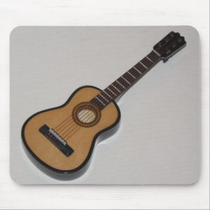 Eine schöne Miniatur-Acoustic-Gitarren-Maus-Pad Mousepad