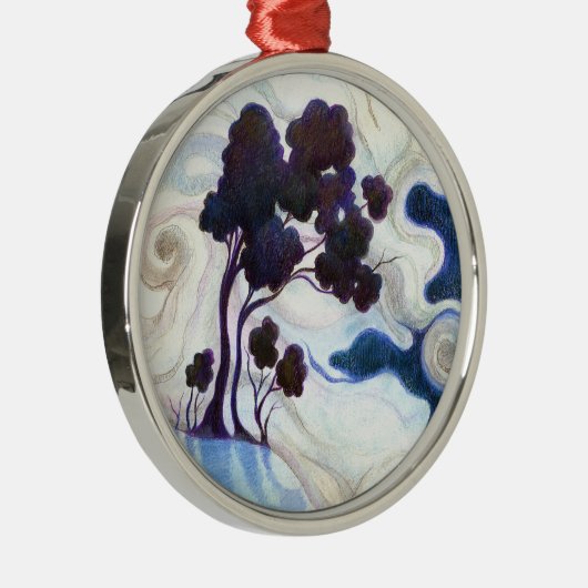 Eine schöne Nacht Ornament Aus Metall (Rechts)