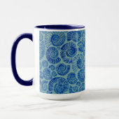 Eine schöne Philip Jacobs Fabric Ammonite Tasse (Links)