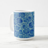 Eine schöne Philip Jacobs Fabric Ammonite Tasse (Vorderseite Links)