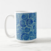 Eine schöne Philip Jacobs Fabric Ammonite Tasse (Links)