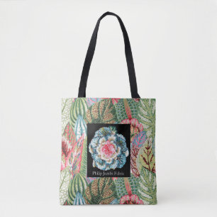 Eine schöne Philip Jacobs Fabric Coleus Tote Tasc Tasche
