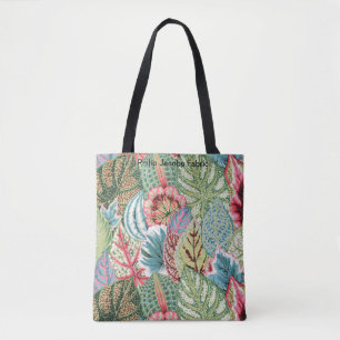 Eine schöne Philip Jacobs Fabric Coleus Tote Tasc Tasche