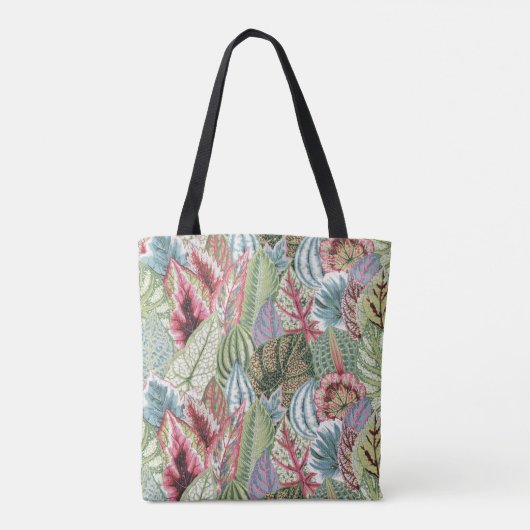 Eine schöne Philip Jacobs Fabric Coleus Tote Tasch Tasche (Rückseite)