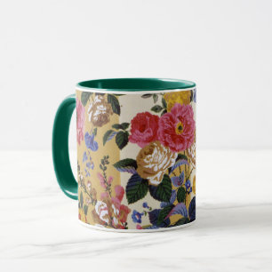 Eine schöne Philip Jacobs Fabric Rose Chintz Tass Tasse