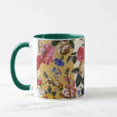 Eine schöne Philip Jacobs Fabric Rose Chintz Tasse (Links)
