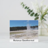 Eine schöne Postkarte des Rotorua Geothermal Gebie (Stehend Vorderseite)