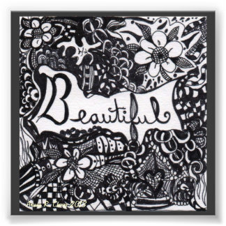 Eine schöne Printwerbung Fotodruck