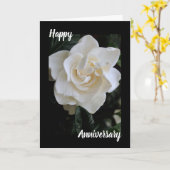 EINE SCHÖNE ROSE FÜR MEINE SCHÖNE EHEFRAU JAHRESTA KARTE (Gelbe Blume)