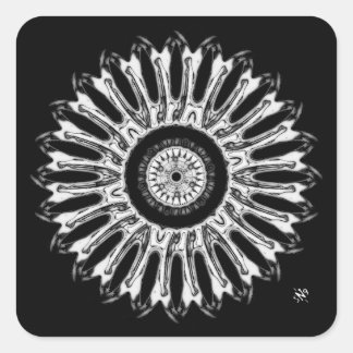 Eine schöne runde Sache v1 Quadratischer Aufkleber