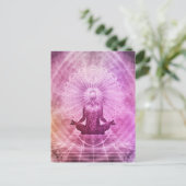 Eine schöne spirituelle Erwachung der Postkarte (Stehend Vorderseite)