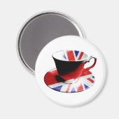 Eine schöne Tasse englischen Tees Magnet (Vorderseite/Rückseite)