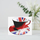 Eine schöne Tasse englischen Tees Postkarte (Stehend Vorderseite)