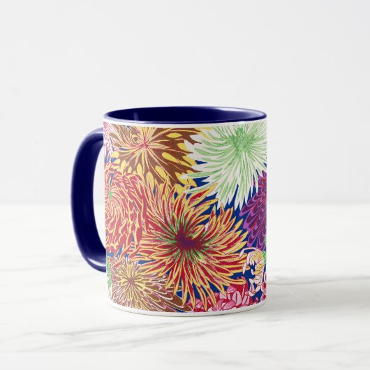 Eine schöne Tasse von Philip Jacobs Fabric Chrysan (Vorderseite Links)