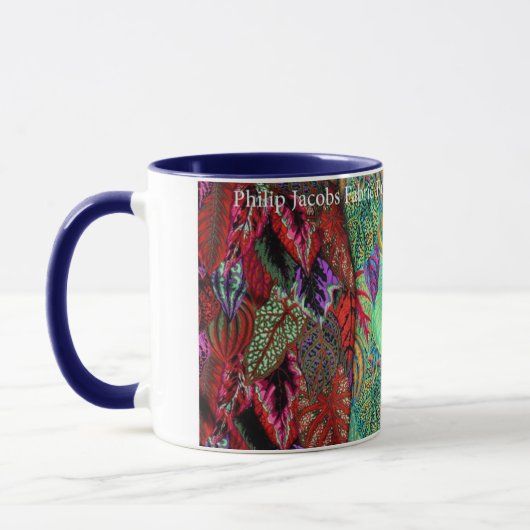 Eine schöne Tasse von Philip Jacobs Fabric Coleus (Links)