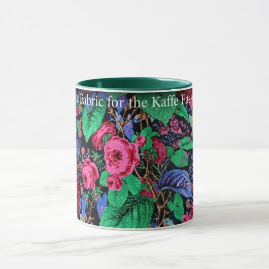 Eine schöne Tasse von Philip Jacobs Fabric Floral (Zentrum)