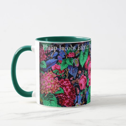 Eine schöne Tasse von Philip Jacobs Fabric Floral  (Links)