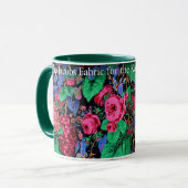 Eine schöne Tasse von Philip Jacobs Fabric Floral (Vorderseite Links)