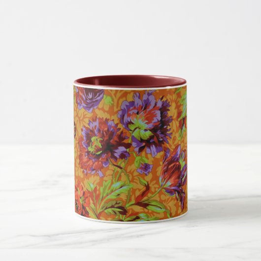 Eine schöne Tasse von Philip Jacobs Fabric Floral  (Zentrum)