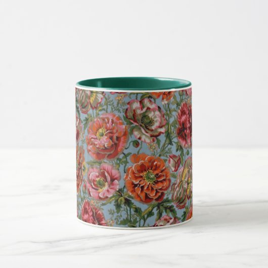 Eine schöne Tasse von Philip Jacobs Fabric Poppy (Zentrum)