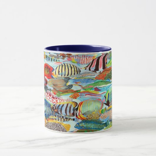 Eine schöne Tasse von Philip Jacobs Fabric Tropica (Zentrum)