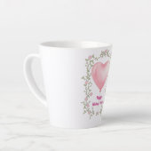 Eine schöne Tasse zum Muttertag - Pastellrosa (Linke Ecke)