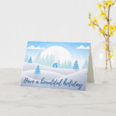 Eine schöne Urlaubskarte Karte (Gelbe Blume)