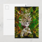 Eine schöne Waldfarm Postkarte (Vorne/Hinten)