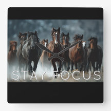 Eine schöne Wanduhr