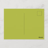 Eine schöne Weihnachtsmaus Postkarte (Rückseite)