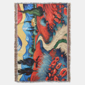 Eine schöne Wiese Decke (Vorderseite Vertikal)