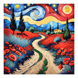 Eine schöne Wiese Fotodruck