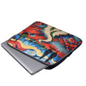 Eine schöne Wiese Laptopschutzhülle (Vorne Knopf)