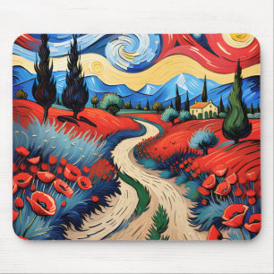 Eine schöne Wiese Mousepad