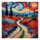 Eine schöne Wiese Poster (Vorderseite)