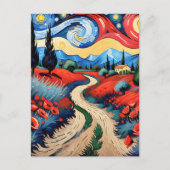 Eine schöne Wiese Postkarte (Vorderseite)