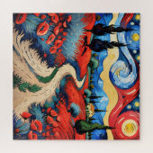 Eine schöne Wiese Puzzle (Horizontal)