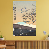 Eine schöne Winterlandschaft Leinwanddruck (Insitu (Wohnzimmer))