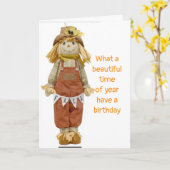 EINE SCHÖNE ZEIT DER JAHRESKARTE KARTE (Gelbe Blume)