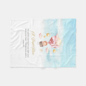 Eine schöne Zukunft Fleece Blankon (Vorderseite (Horizontal))