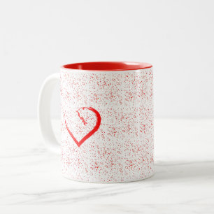 Eine schöne Zwei-Tone-Kaffee-Tasse Zweifarbige Tasse