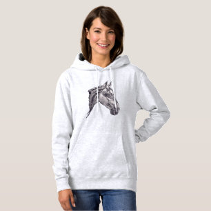 Eine Schönheit der Pferde Hoodie
