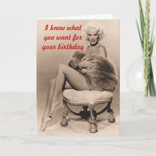 Eine Schönheit für Ihren Geburtstag Karte (Vorderseite)