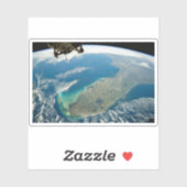 Eine schräge Florida an der Südostküste Aufkleber (Blatt)