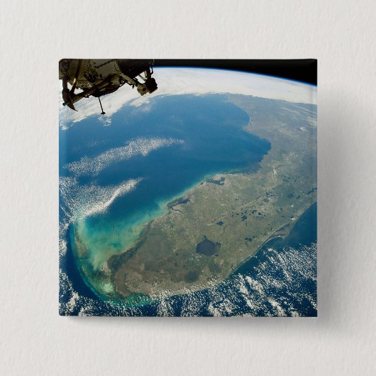 Eine schräge Florida an der Südostküste Button (Vorderseite)