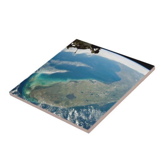 Eine schräge Florida an der Südostküste Fliese (Seite)