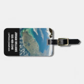 Eine schräge Florida an der Südostküste Gepäckanhänger (Vorderseite horizontal)