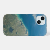 Eine schräge Florida an der Südostküste iPhone 15 Hülle (Rückseite (Horizontal))
