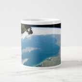 Eine schräge Florida an der Südostküste Jumbo-Tasse (Vorderseite)