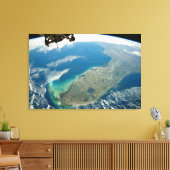 Eine schräge Florida an der Südostküste Leinwanddruck (Insitu (Wohnzimmer))